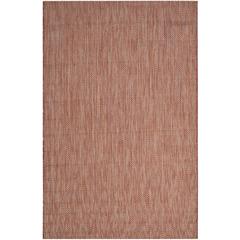 COURTYARD, RED / BEIGE, 5'-3" X 7'-7", Area Rug, CY8022-36521-5