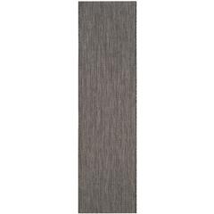 COURTYARD, BLACK / BEIGE, 2'-3" X 8', Area Rug, CY8022-36621-28