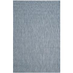 COURTYARD, NAVY / GREY, 4' X 5'-7", Area Rug, CY8022-36821-4