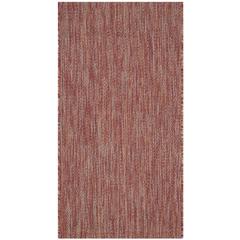 COURTYARD, RED / RED, 2' X 3'-7", Area Rug, CY8520-36522-2
