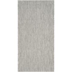 COURTYARD, GREY / GREY, 2'-7" X 5', Area Rug, CY8520-36811-3