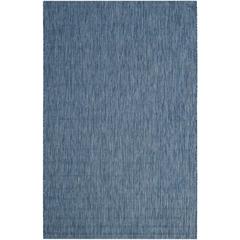 COURTYARD, NAVY / NAVY, 6'-7" X 9'-6", Area Rug, CY8520-36822-6