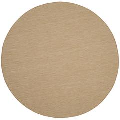 COURTYARD, NATURAL / CREAM, 5'-3" X 5'-3" Round, Area Rug, CY8521-03012-5R