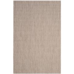 COURTYARD, BEIGE / BROWN, 5'-3" X 7'-7", Area Rug, CY8521-36312-5
