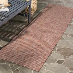 COURTYARD, RED / BEIGE, 2'-3" X 12', Area Rug, CY8521-36521-212