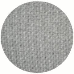 COURTYARD, GREY / NAVY, 6'-7" X 6'-7" Round, Area Rug, CY8521-36812-7R