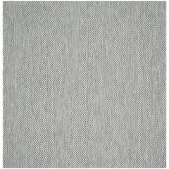 COURTYARD, GREY / NAVY, 5'-3" X 5'-3" Square, Area Rug, CY8521-36812-5SQ