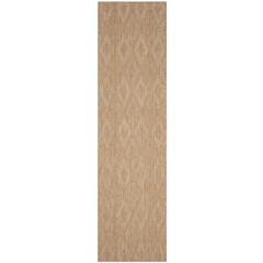 COURTYARD, NATURAL / NATURAL, 2'-3" X 8', Area Rug