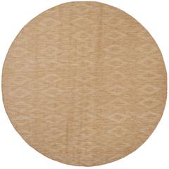 COURTYARD, NATURAL / NATURAL, 6'-7" X 6'-7" Round, Area Rug