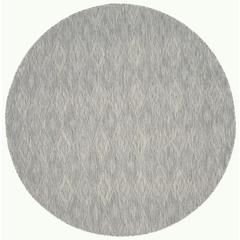 COURTYARD, GREY / GREY, 6'-7" X 6'-7" Round, Area Rug, CY8522-36811-7R