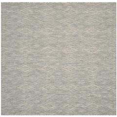COURTYARD, GREY / GREY, 5'-3" X 5'-3" Square, Area Rug, CY8522-36811-5SQ