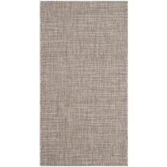 COURTYARD, LIGHT BROWN, 2'-7" X 5', Area Rug