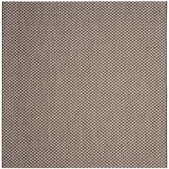 COURTYARD, LIGHT BROWN / LIGHT GREY, 6'-7" X 6'-7" Square, Area Rug