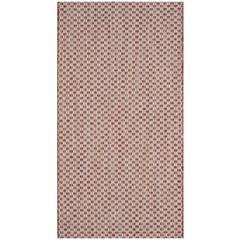 COURTYARD, RUST / LIGHT GREY, 2' X 3'-7", Area Rug