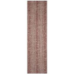 COURTYARD, LIGHT BEIGE / TERRACOTTA, 2'-3" X 8', Area Rug, CY8736-36512-28