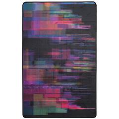 DAYTONA, BLACK / FUCHSIA, 3' X 5', Area Rug