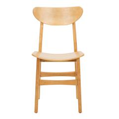 Lucca Retro Dining Chair, Natural
