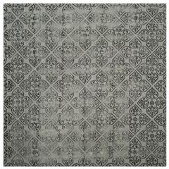 DIP DYE, GREY, 7' X 7' Square, Area Rug, DDY101A-7SQ