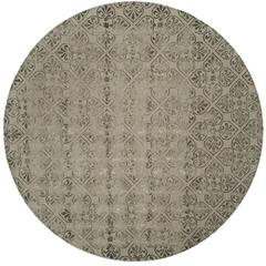 DIP DYE, DARK BEIG, 7' X 7' Round, Area Rug
