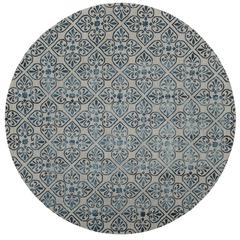 DIP DYE, GREY / CHARCOAL, 7' X 7' Round, Area Rug, DDY101C-7R