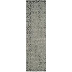 DIP DYE, GREY, 2'-3" X 8', Area Rug, DDY102A-28