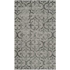 DIP DYE, GREY, 3' X 5', Area Rug, DDY102A-3
