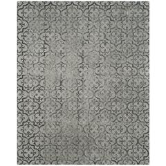 DIP DYE, GREY, 8' X 10', Area Rug, DDY102A-8