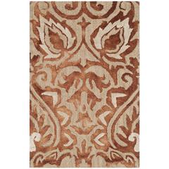 DIP DYE, COPPER / BEIGE, 2' X 3', Area Rug