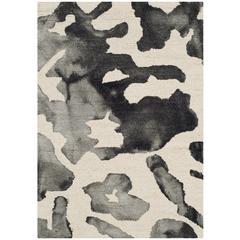 DIP DYE, BEIGE / CHARCOAL, 2' X 3', Area Rug
