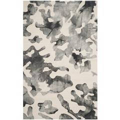 DIP DYE, BEIGE / CHARCOAL, 5' X 8', Area Rug