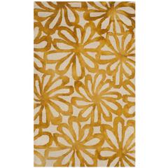 DIP DYE, BEIGE / GOLD, 3' X 5', Area Rug