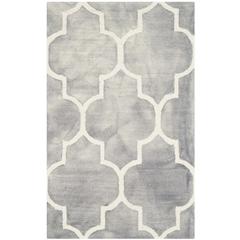 DIP DYE, GREY / IVORY, 2'-6" X 4', Area Rug, DDY535C-24