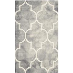 DIP DYE, GREY / IVORY, 3' X 5', Area Rug, DDY535C-3