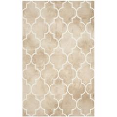 DIP DYE, BEIGE / IVORY, 5' X 8', Area Rug, DDY535G-5