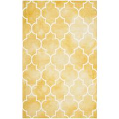 DIP DYE, GOLD / IVORY, 5' X 8', Area Rug, DDY535H-5
