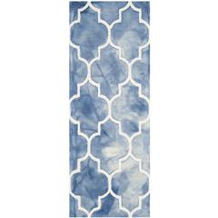DIP DYE, BLUE / IVORY, 2'-3" X 6', Area Rug, DDY535K-26