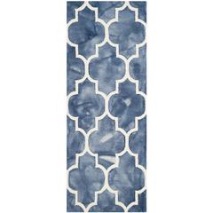 DIP DYE, NAVY / IVORY, 2'-3" X 6', Area Rug, DDY535N-26