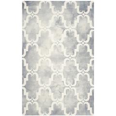 DIP DYE, GREY / IVORY, 5' X 8', Area Rug, DDY536C-5