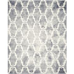 DIP DYE, GREY / IVORY, 8' X 10', Area Rug, DDY536C-8