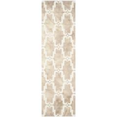 DIP DYE, BEIGE / IVORY, 2'-3" X 8', Area Rug, DDY536G-28