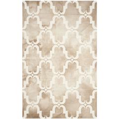 DIP DYE, BEIGE / IVORY, 5' X 8', Area Rug, DDY536G-5