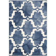 DIP DYE, NAVY / IVORY, 2' X 3', Area Rug, DDY536N-2