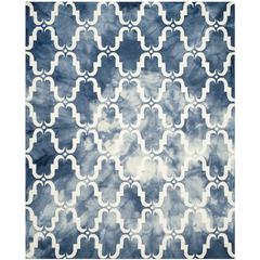 DIP DYE, NAVY / IVORY, 8' X 10', Area Rug, DDY536N-8