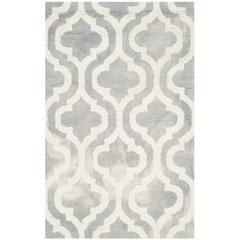 DIP DYE, GREY / IVORY, 2'-6" X 4', Area Rug, DDY537C-24