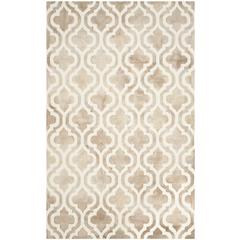 DIP DYE, BEIGE / IVORY, 5' X 8', Area Rug, DDY537G-5