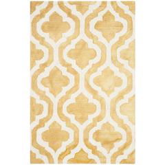 DIP DYE, GOLD / IVORY, 2'-6" X 4', Area Rug, DDY537H-24