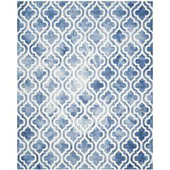 DIP DYE, BLUE / IVORY, 8' X 10', Area Rug, DDY537K-8
