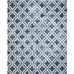 DIP DYE, NAVY / IVORY, 8' X 10', Area Rug, DDY537N-8