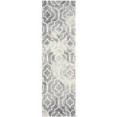 DIP DYE, GREY / IVORY, 2'-3" X 8', Area Rug, DDY538C-28