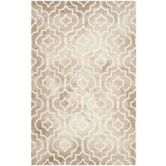 DIP DYE, BEIGE / IVORY, 5' X 8', Area Rug, DDY538G-5